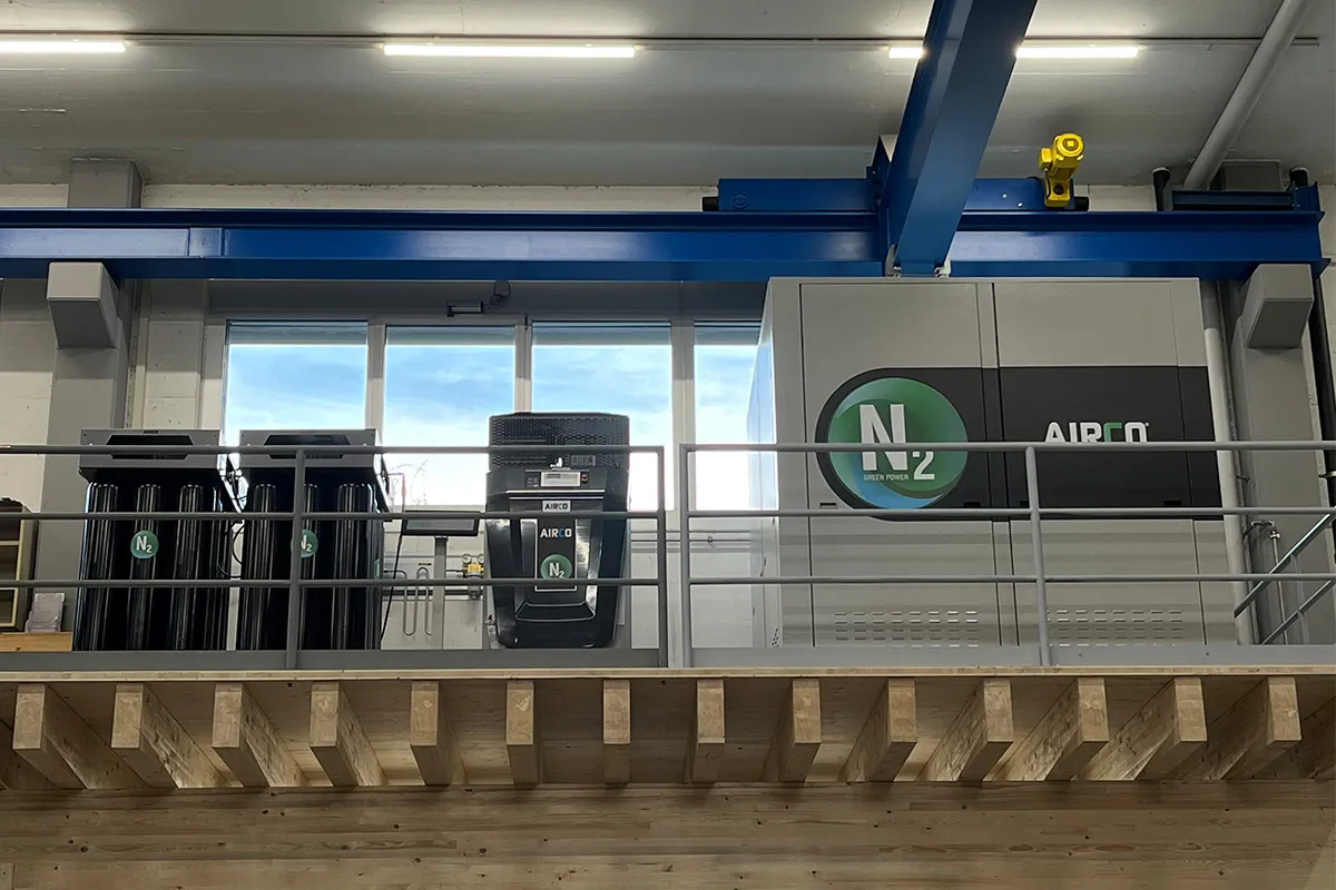 Projekte - Stickstoffgeneratoren - Anlagen Projekte - Stickstoffgeneratoren - Anlagen