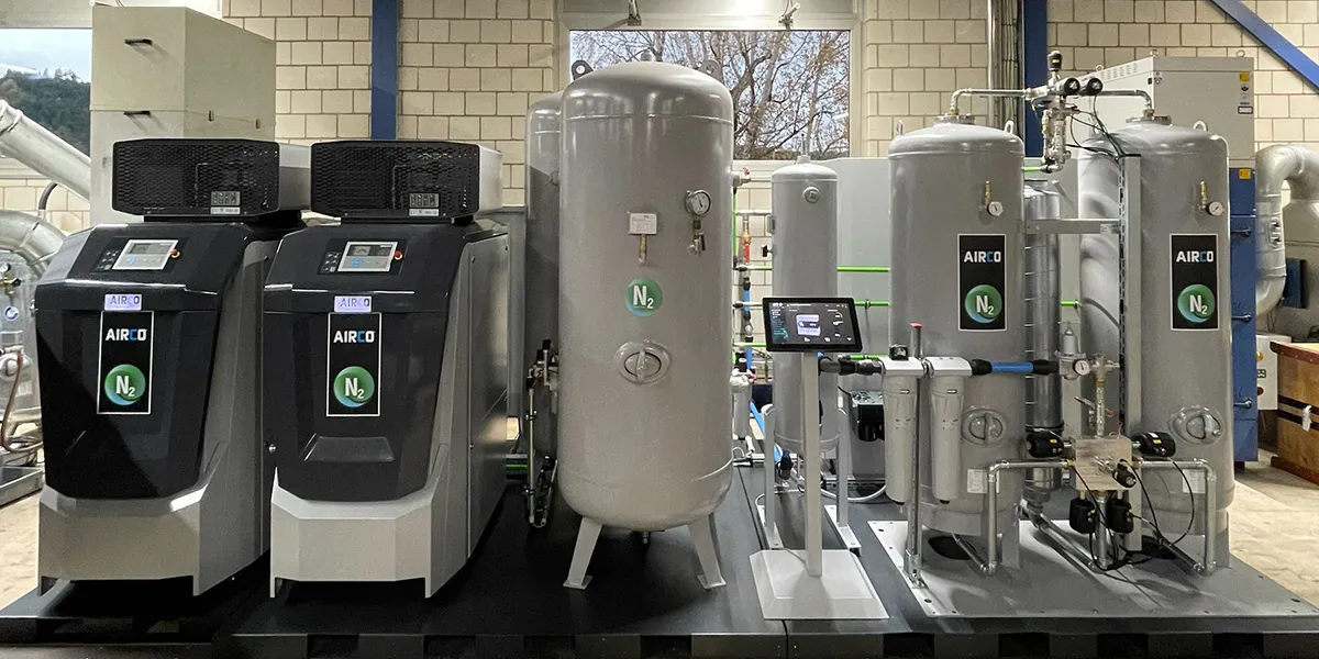 PSAL Stickstoffgenerator zum Laserschneiden.