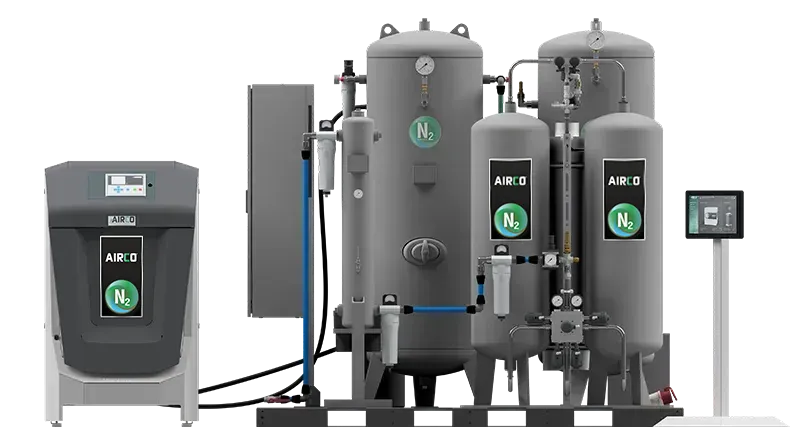 PSAL 38 Slim Line nitrogen generator front view