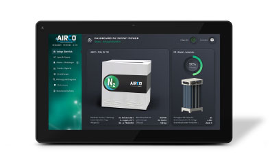 INFINIT Touch - Control for Nitrogen Generators