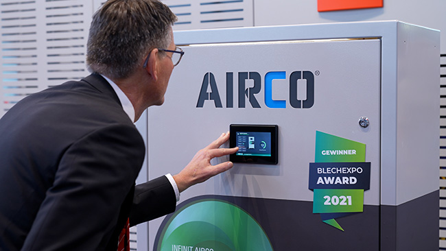 INFNIT AIRCO MIXGAS - TOUCH STEUERUNG