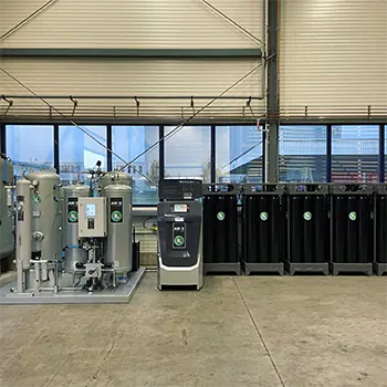 Stickstoffgenerator mit Bündeln Stickstoffgenerator mit Bündeln